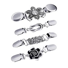 4PCS Cardigan Clips for Women