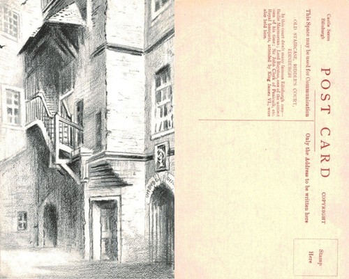 Vintage postcard old - vintage,