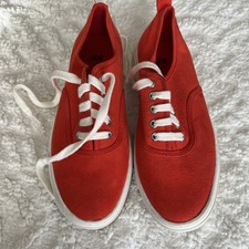  LADIES SHOES LACE UP PLIMSOLLS PUMPS SNEAKERS TRAINERS size uk 4.5 eu 37