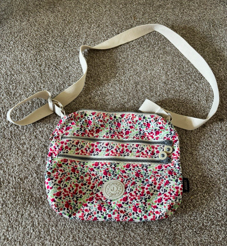 Jouney floral canvas crossbody - floral,