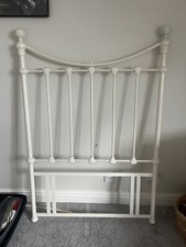 Laura Ashley metal headboard - single bed