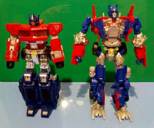 Transformers Evolution 2 pack Optimus Prime 1984 & 2014 Action Figures Loose