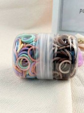 20 NEW EXTRA THICK STRONG MINI SMALL HAIR ELASTICS BOBBLES BANDS KIDS HAIR TIE