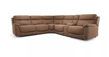 DFS Tahiti Corner Recliner Sofa In Brown - collection is available 