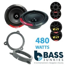 vibe SLICK5C-V7 speakers Fits Renault Megane 08-12 Front or Rear