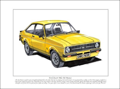 Ford escort mk2 mexico - ford,