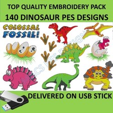 Dinosaur PES designs on USB