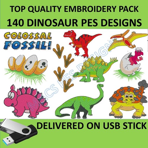 Dinosaur pes designs - pes, usb