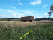 Photo 12x8 Trailer of Straw