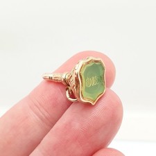 Antique 18ct Gold Intaglio Fob