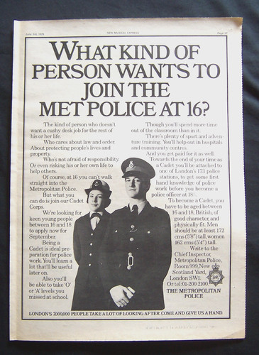 Metropolitan police cadet - metropolitan,