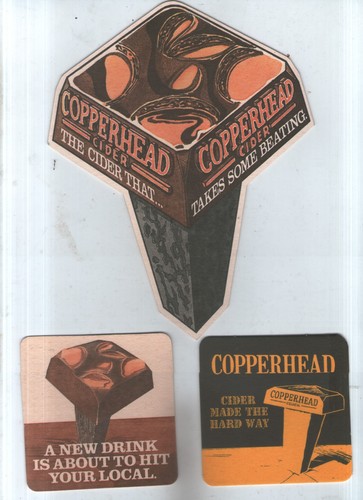 Copperhead cider beermats - 3,