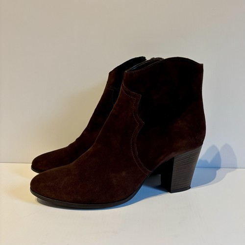 Dune london brown suede - brown, block