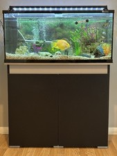 3ft Long Fish Tank With Stand storage  And Accessories ￼FULL SET UP 