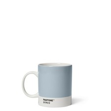 Pantone Dusty Sky 2176 Porcelain Coffee Mug, Dishwasher Safe, 375 ml