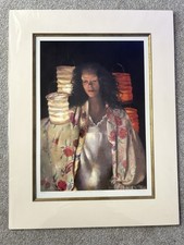 Anna With Paper Lanterns, Limited Edition Print By Robert Lenkiewicz