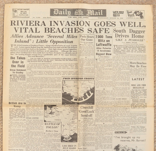 Vintage original daily mail - vintage,