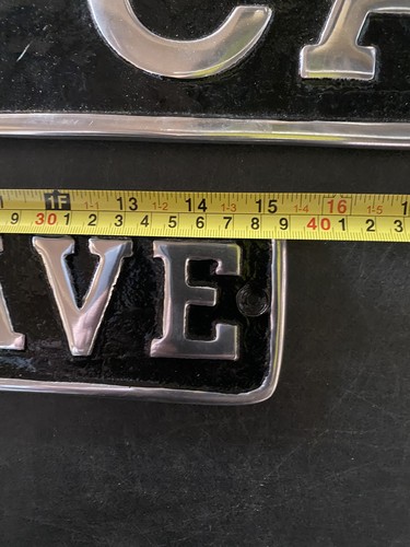 Man cave aluminium sign - , (a)