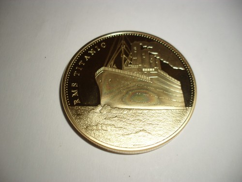 Titanic commemorative gold - titanic,