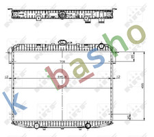 ENGINE RADIATOR FITS FOR FORD