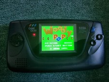 Sega Game Gear US Console with McWill LCD Mod installed and Game