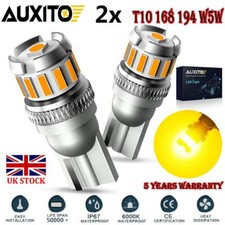 501 Led Amber Orange T10 W5w