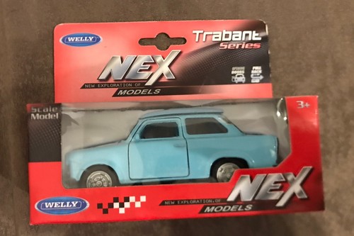 Trabant 601 car welly - trabant,