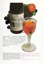 Merrydown 'MEAD' Drink, Vintage Original 1967 Advert Print : 665-76