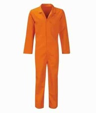 Black Knight Proban 1633 Mens Workwear Workshop Coverall Orange Size 46 New