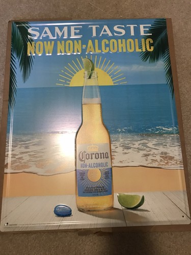 Corona extra metal - beer, sign