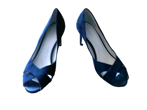 Ladies black suede - , monsoon