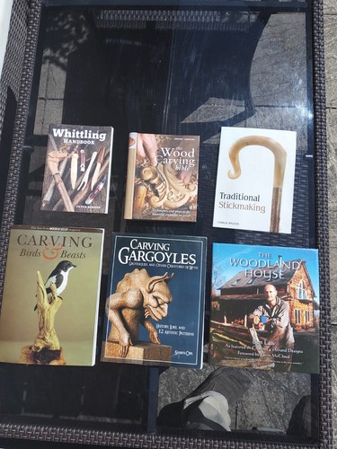 Books job lot - books, wood