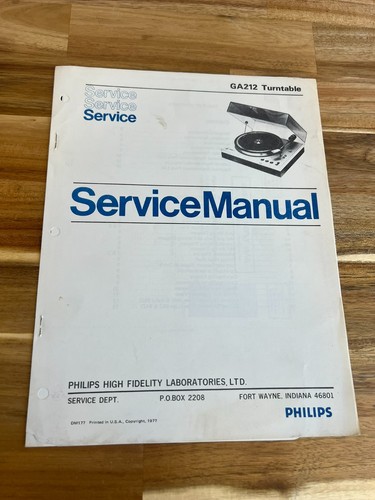 Original vintage philips ga212 - vintage,