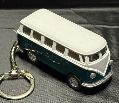 Blue white camper van - vw,