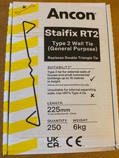 Ancon Staifix RT2 Stainless