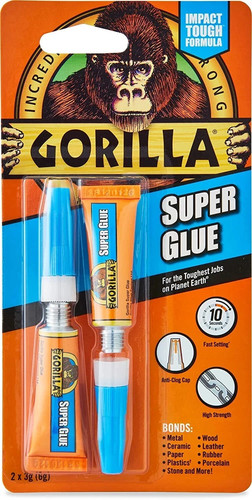 Gorilla super glue - super, 3g