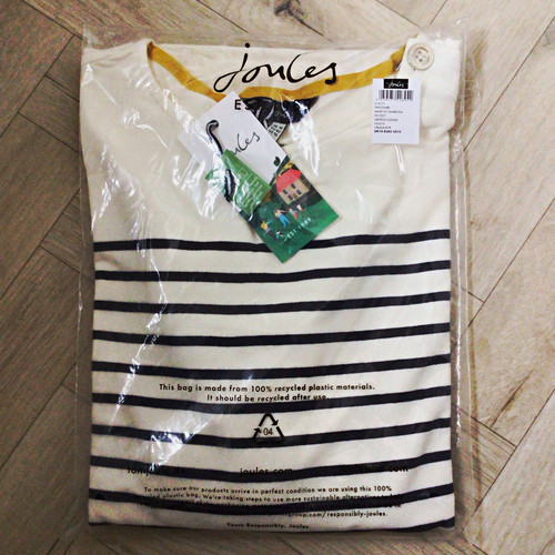 Joules ladies white navy - joules, white/navy