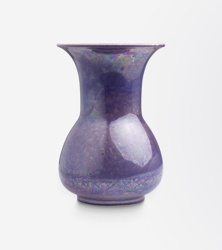 1910 ruskin pottery purple - ruskin,