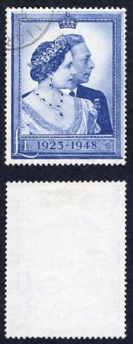Sg494 1948 one pound silver - 1948,