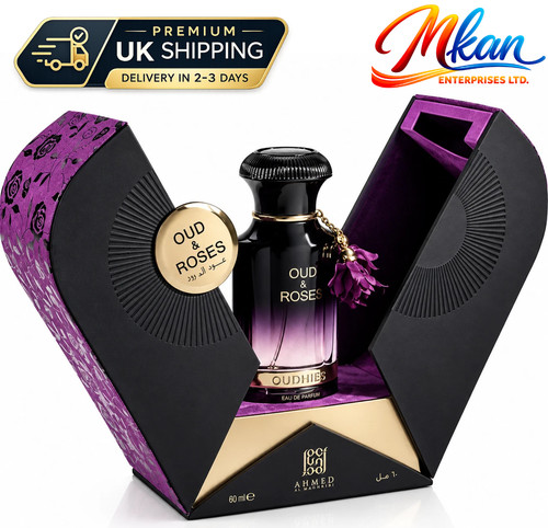 Oud and roses perfume 60ml - oud,