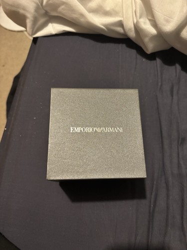 Armani men silver - silver, strap