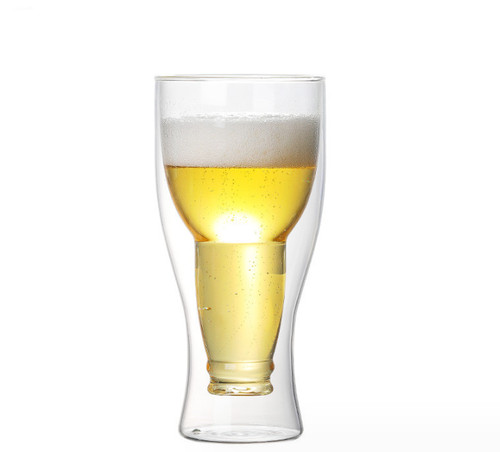 Hop side down - pint, beer