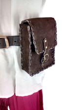 LARP Medieval Leather Pouch