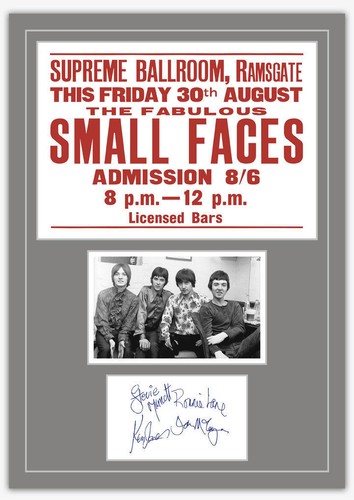 The small faces - concert, poster