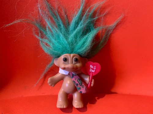 Vintage russ small green hair - vintage,