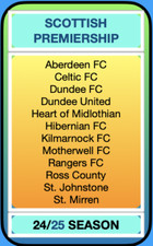 24/25 SCOTTISH PREMIERSHIP