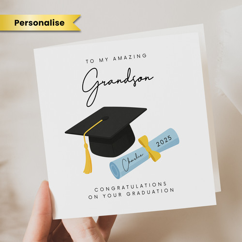 Grandson graduation - grandson,