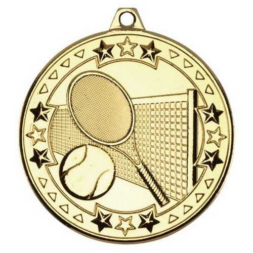 Tennis medal with ribbon - tennis,