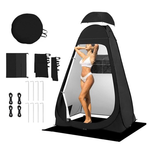 Pop toilet tent camping - up,