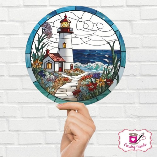 Lighthouse suncatcher window - lighthouse,